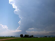 A low precipitation supercell near Greeley, Colorado Front Range LP Supercell.jpg