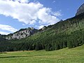 Pod Muráňom a pohled na Belianské Tatry