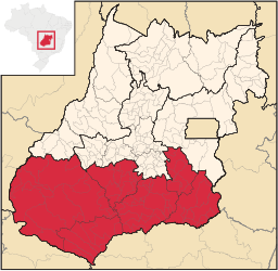Sul Goiano – Mappa