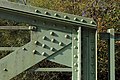 Detail der Nietverbindungen einer von Gridl errichteten Brücke