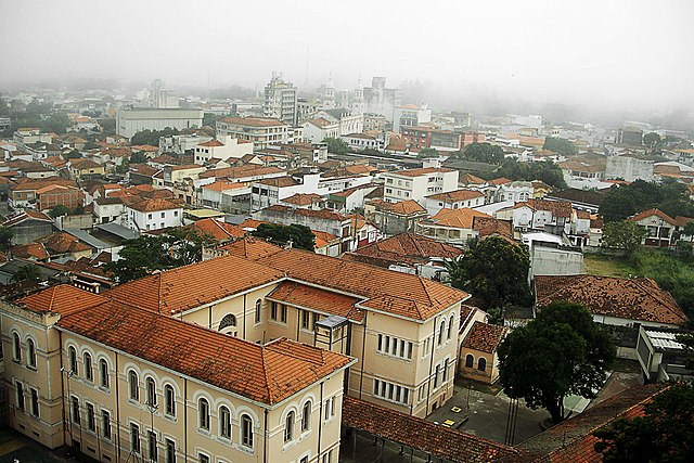 Vista aérea da cidade