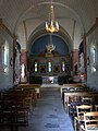 La nef de l'église Saint-Martin.