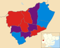 2014 results map