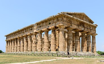 27/01: Temple de Neptú de l'antiga ciutat de Paestum (Campània, Itàlia)
