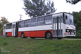 Ráncajtós busz Süttő közelében a Vértes Volán vonalán
