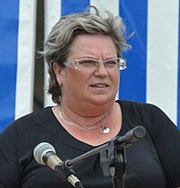 Jaana Laitinen-Pesola heinäkuussa 2010.