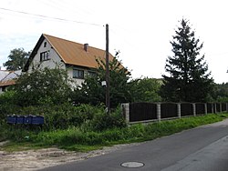 House by the road in Kliniska