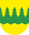 Image 45A coniferous forest pictured in the coat of arms of the Kainuu region in Finland (from Conifer)