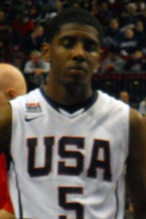 English: Kyrie Irving at the 2010 Nike Hoop Su...