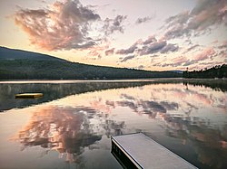 Lake Armington at Dusk, July 2020