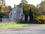 Cameron House, North Lodge With Boundary Wall, Gates, Gatepiers And Railings