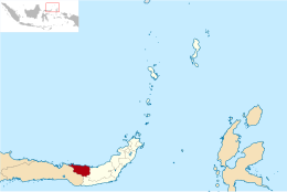 Reggenza di Bolaang Mongondow Settentrionale – Mappa