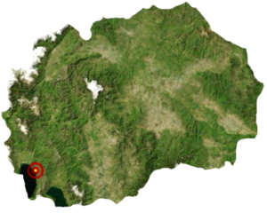 Охрид на карте