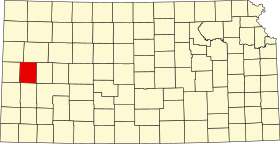 Localisation de Comté de Wichita(Wichita County)