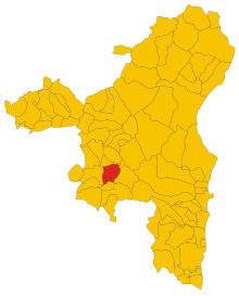 Localisation de Tonara