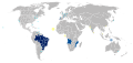 Portuguese Language distribution