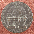 Medalia Sigismondo Pandolfo Malatesta cu Tempio Malatestiano (1450), de Matteo de' Pasti (revers)