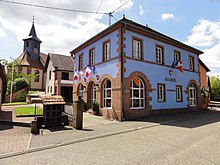 Ang Town Hall sa Menchhoffen