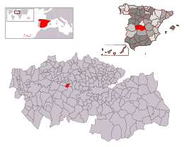 Mesegar de Tajo - Localizazion