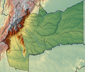 Río Duda ubicada en Meta (Colombia)