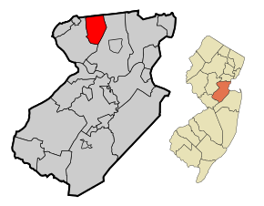 Kart over South Plainfield (New Jersey)