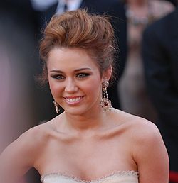 Miley Cyrus vid Oscarsgalan 2010