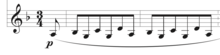 notation musicale du motif