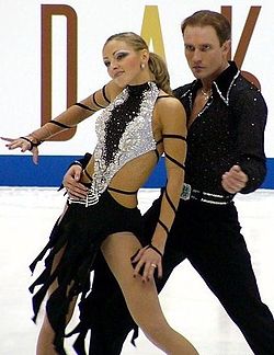 Tatjana Navka ja Roman Kostomarov 2004