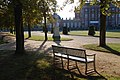 Neues Palais e dettagli del parco Sanssouci