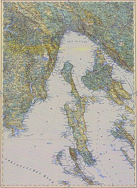 Austro-Ugarska karta zaljeva