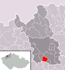 Location in Most District