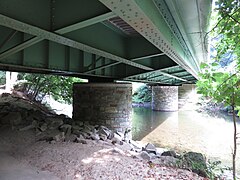 Underside of Porter Street Bridge