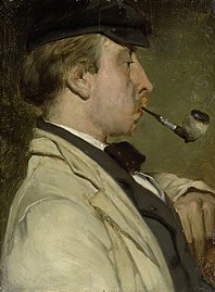 Portrait du peintre Ludwig Casimir (Louis) Sierig (1834-1919) (1856), Rijksmuseum Amsterdam.