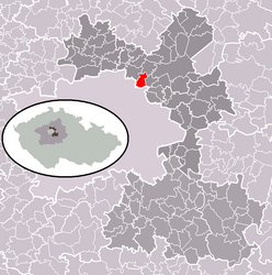 Přezletice – Mappa