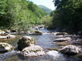 El río Nansa (Cantabria).