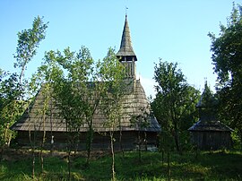 Wooden church from Sălcuța