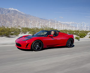 English: Tesla Roadster Sport 2.5, the fourth-...