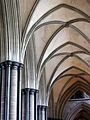 Interior de la catedral de Salisbury.