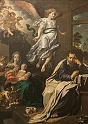 Сон Святого Иосифа. 1630-е гг. Холст, масло. Музей изящных искусств, Гент