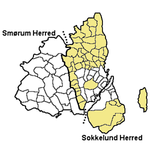 Sokkelund_Herred.png Sokkelund Herred (eingeschlossen København, das wiederum Frederiksberg einschließt)