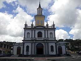 Façade de l'église.