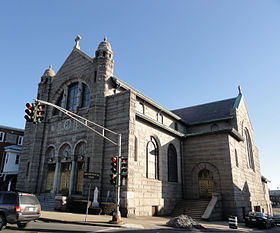 Façade de l'église