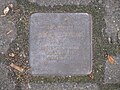 der Stolperstein für Frieda Buchdahl