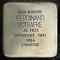 Stolperstein für Ferdinand Potrafke (Helenenstraße 12)