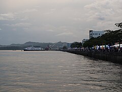 Surigao City Boulevard sunset