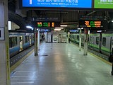 当駅始発の京浜東北線と横浜線（2016年）