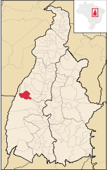 Marianópolis do Tocantins – Mappa