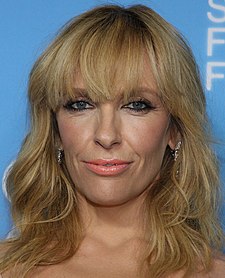 A headshot of Toni Collette attending the Australian premiere of 'The Way, Way Back' in 2013