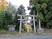 冠嶺神社鳥居