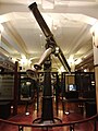 Teleskop ausgestellt im Nationalmuseum der Naturwissenschaften, Tokio